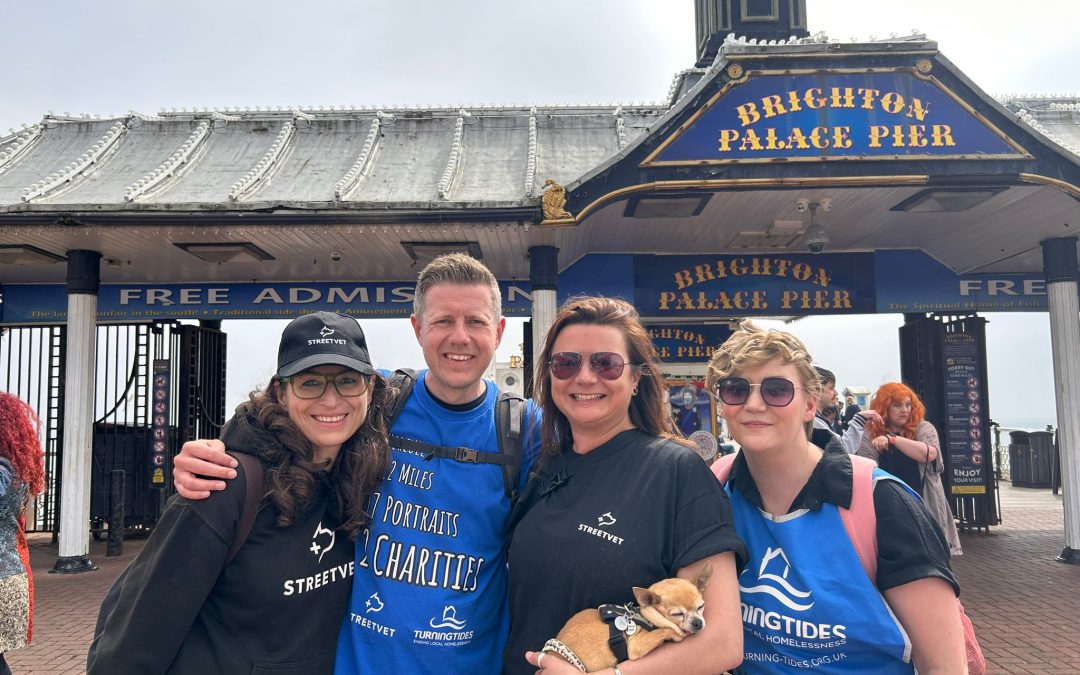 Hercule Van Wolfwinkle raises over £10,000 in epic ‘Portrait Marathon’