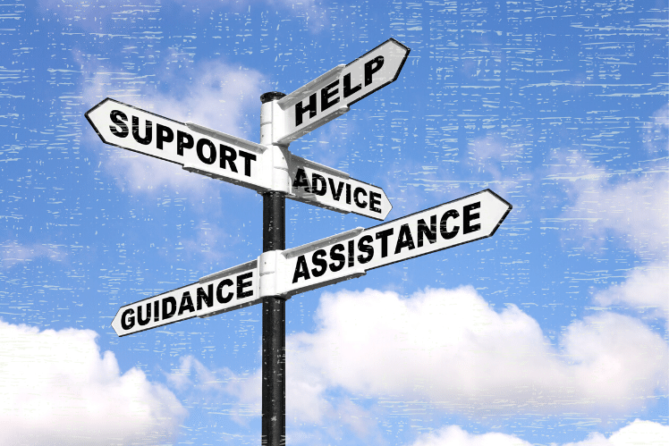Banner Signposting Help support signposting