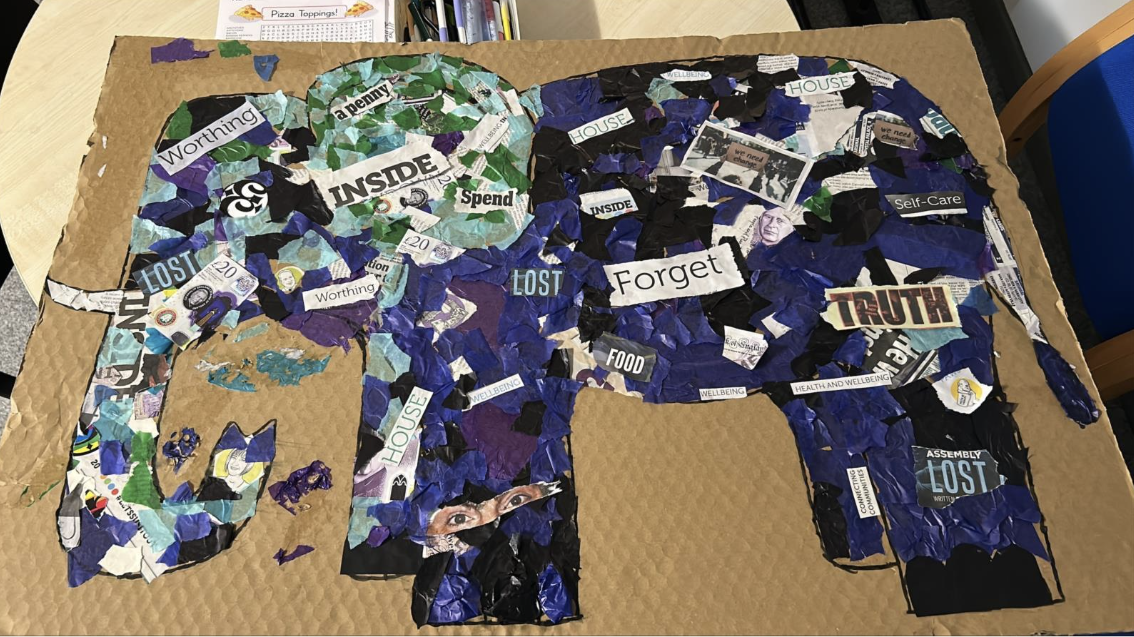 Northbrook College Elephant Art