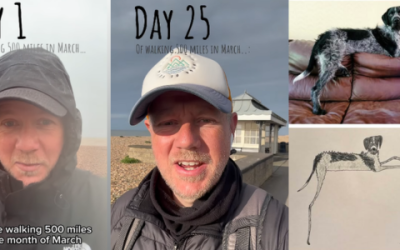 Hercule completes astounding 500 mile fundraising walk!