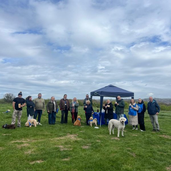 team photo 2 bark in park highdown